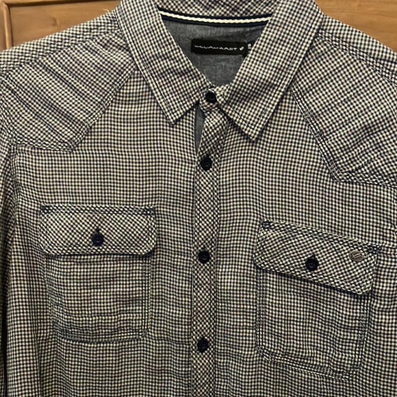 William Rast Large soft Cotton Button Down - Picture 3 of 4